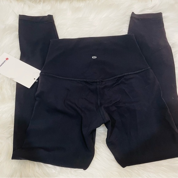 NWT LULULEMON ALIGN PANT HIGH RISE 25” BLACK SIZE 4 - Picture 4 of 6